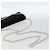 Borsa a Spalla a Catena in Velluto Nero e Argento Jimmy Choo Auth BA12020A - vista 7