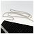 Borsa a Spalla a Catena in Velluto Nero e Argento Jimmy Choo Auth BA12020A - vista 8