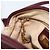 Bolso de Hombro de Cuero Burdeos Gucci Oro 007 115 5770 Auth BA11806 Dorado - vista 22