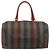 Pequin Borsa Boston in tela Pecan FENDI PVC marrone nero Auth bs34148 - Ansicht 3