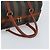 Pequin Borsa Boston in tela Pecan FENDI PVC marrone nero Auth bs34148 - Ansicht 7