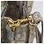 Borsa libro verticale in tela Trotter Christian Dior Mini Borsa 2way Auth BAZ782A Marrone D'oro - vista 16