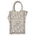 Borsa libro verticale in tela Trotter Christian Dior Mini Borsa 2way Auth BAZ782A Marrone D'oro - vista 2