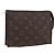 LOUIS VUITTON Monogram Poche Toilette 19 M47544 LV Auth ki6623 Monogramm