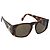 Gafas de sol CHANEL COCO de plástico marrón 01450 91235 CC Auth BA11839 Castaño