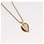 Collana Christian Dior metallo oro Auth mr2291 D'oro - vista 3