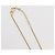 Collana Christian Dior metallo oro Auth mr2291 D'oro - vista 7