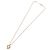 Collana Christian Dior metallo oro Auth mr2291 D'oro - vista 8