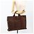 Hermès HERMES Borsa a Mano Her Line MM Tela Marrone Argento Auth ARZ910 - vista 21