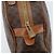 Céline Borsa a mano in tela Macadam CELINE in pelle PVC marrone oro Auth mr2265 D'oro - vista 15