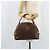 Céline Borsa a mano in tela Macadam CELINE in pelle PVC marrone oro Auth mr2265 D'oro - vista 23