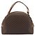 Céline Borsa a mano in tela Macadam CELINE in pelle PVC marrone oro Auth mr2265 D'oro - vista 3