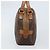 Céline Borsa a mano in tela Macadam CELINE in pelle PVC marrone oro Auth mr2265 D'oro - vista 5