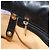 Borsa a Spalla in Pelle Nera e Oro Jimmy Choo Auth YKZ210 Nero D'oro - vista 19