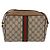 Borsa a Spalla Gucci GG Supreme Web Sherry Line PVC Beige 98 02 004 Auth BAZ558 D'oro - vista 3