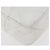 Borsa a spalla a catena CHANEL in pelle bianca oro CC Auth mr2247 Bianco D'oro - vista 10