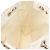 Borsa a spalla a catena CHANEL in pelle bianca oro CC Auth mr2247 Bianco D'oro - vista 17
