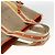 PRADA Bolsa de Mão Logo jacquard 2way Bege Ouro Auth ka3542 Dourado - vista 7