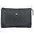 GUCCI GG Supreme Borsa Clutch Vecchia PVC Nero Oro 97 01 029 Auth am11098 - vista 2