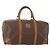 Céline Borsa Boston in tela Macadam CELINE in pelle PVC marrone e oro Auth YKZ215 D'oro