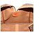 Céline Borsa Boston in tela Macadam CELINE in pelle PVC marrone e oro Auth YKZ215 D'oro - vista 21