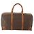 Céline Borsa Boston in tela Macadam CELINE in pelle PVC marrone e oro Auth YKZ215 D'oro - vista 3