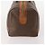 Céline Borsa Boston in tela Macadam CELINE in pelle PVC marrone e oro Auth YKZ215 D'oro - vista 4