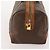 Céline Borsa Boston in tela Macadam CELINE in pelle PVC marrone e oro Auth YKZ215 D'oro - vista 5
