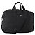 PRADA Boston Bag Nylon 2way Black Silver Auth YKZ057 Silvery