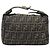 Borsa a mano in tela Zucca FENDI nera e oro Auth bs34151 Nero D'oro - vista 2