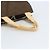 Borsa a mano BURBERRY in nylon marrone argento autentica mr2204 - vista 7