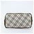 Borsa a mano BURBERRY in nylon marrone argento autentica mr2204 - vista 9