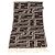 FENDI Sciarpa in Tela Zucca Lana Avorio Marrone Auth 174421A Crudo - vista 2