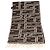 FENDI Sciarpa in Tela Zucca Lana Avorio Marrone Auth 174421A Crudo - vista 3