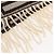 FENDI Sciarpa in Tela Zucca Lana Avorio Marrone Auth 174421A Crudo - vista 6
