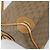 Gucci Borsa a Spalla Micro GG Supreme PVC Beige Oro Auth ka3521 D'oro - vista 11