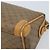 Gucci Borsa a Spalla Micro GG Supreme PVC Beige Oro Auth ka3521 D'oro - vista 12