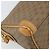 Gucci Borsa a Spalla Micro GG Supreme PVC Beige Oro Auth ka3521 D'oro - vista 13
