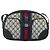 Borsa a Spalla Gucci GG Supreme Sherry Line PVC Blu Navy Oro Auth BAZ417 D'oro - vista 2