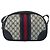 Borsa a Spalla Gucci GG Supreme Sherry Line PVC Blu Navy Oro Auth BAZ417 D'oro - vista 3