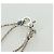 Autre Marque Collana a nodo centrale in doppia corda TIFFANY&Co. in argento Ag925 Auth am11156SAM - vista 5