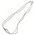 Autre Marque Collana a nodo centrale in doppia corda TIFFANY&Co. in argento Ag925 Auth am11156SAM - vista 6