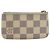 LOUIS VUITTON Pochette Cles Damier Azur Monedero N62659 LV Auth BAZ751 - vista 3