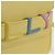 BALLY Borsa in pelle con logo BALLY limitata a 30 pezzi oro giallo Auth am11184SM D'oro - vista 16
