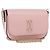 Borsa a spalla a catena Cartier in pelle rosa e oro Auth 167176SM D'oro