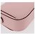 Borsa a spalla a catena Cartier in pelle rosa e oro Auth 167176SM D'oro - vista 12