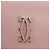 Borsa a spalla a catena Cartier in pelle rosa e oro Auth 167176SM D'oro - vista 14