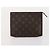 LOUIS VUITTON Borsa Saint Laurent Celine Hermes Gucci PVC 7 Set Beige Auth 155795 Marrone Rosso Monogramma - vista 8