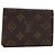 LOUIS VUITTON Monogram Porte 2 Cult Vertical Pass Case M60533 LV Auth BA11518 Monogramma