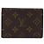 LOUIS VUITTON Monogram Porte 2 Cult Vertical Pass Case M60533 LV Auth BA11518 Monogramma - vista 13